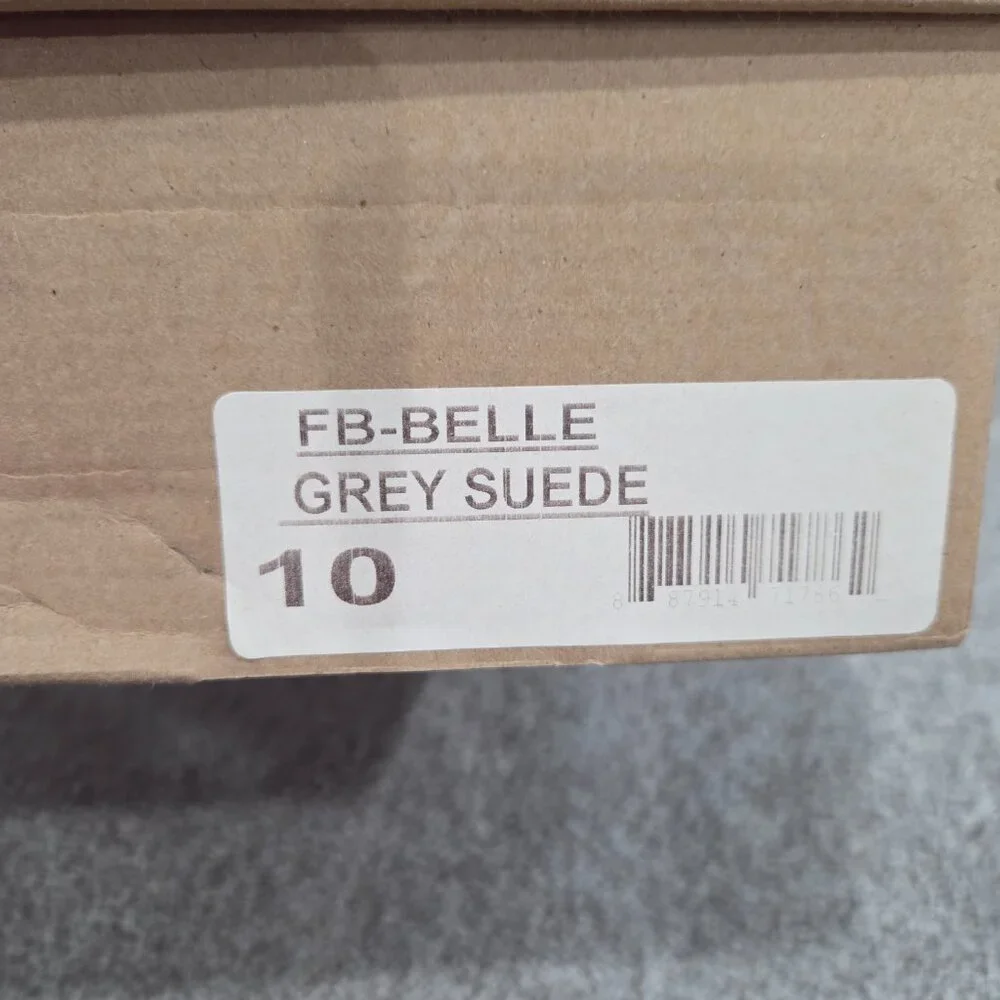 Freebird by Steven OG Gray Suede Belle Bootie, Size 10 - Picture 9 of 9